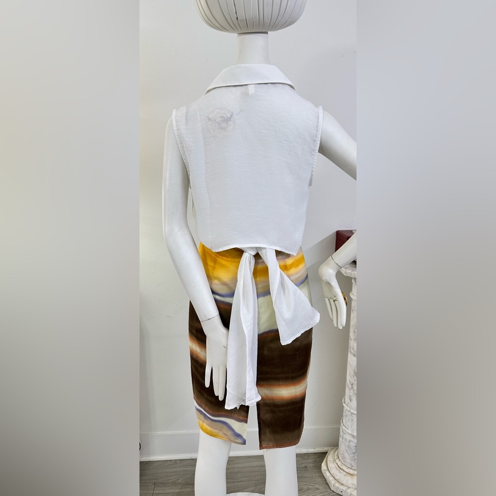 Fluxus high low button down - Picture 2 of 15